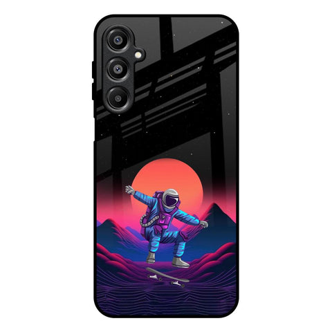 Retro Astronaut Samsung Galaxy A16 5G Glass Back Cover Online