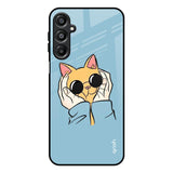 Adorable Cute Kitty Samsung Galaxy A16 5G Glass Back Cover Online