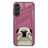 Funny Pug Face Samsung Galaxy A16 5G Glass Back Cover Online