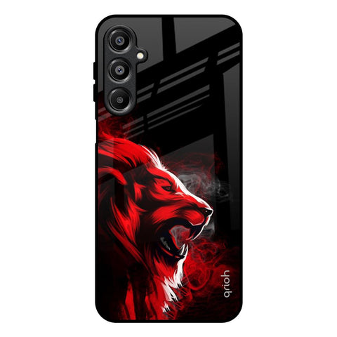 Red Angry Lion Samsung Galaxy A16 5G Glass Back Cover Online