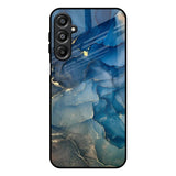 Blue Cool Marble Samsung Galaxy A16 5G Glass Back Cover Online