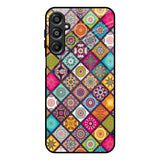 Multicolor Mandala Samsung Galaxy A16 5G Glass Back Cover Online