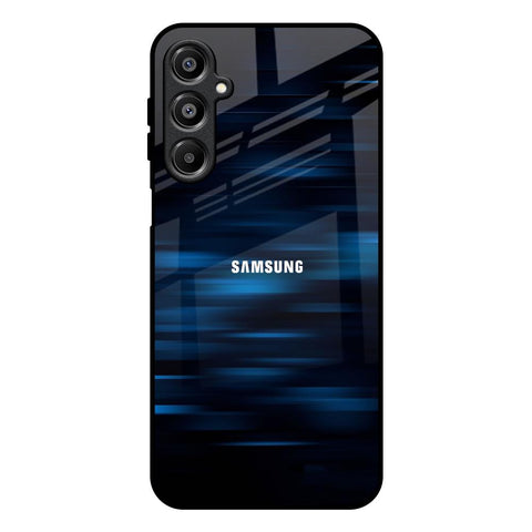 Blue Rough Abstract Samsung Galaxy A16 5G Glass Back Cover Online