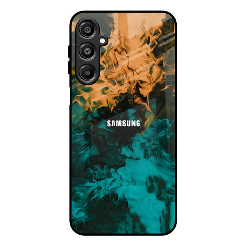 Watercolor Wave Samsung Galaxy A16 5G Glass Back Cover Online