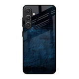 Dark Blue Grunge Samsung Galaxy S25 5G Glass Back Cover Online