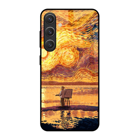 Sunset Vincent Samsung Galaxy S25 5G Glass Back Cover Online