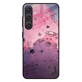 Space Doodles Samsung Galaxy S25 Plus 5G Glass Back Cover Online