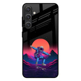 Retro Astronaut Samsung Galaxy S25 Plus 5G Glass Back Cover Online