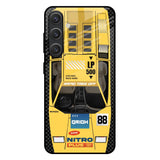 Yellow Racing Car Samsung Galaxy S25 Plus 5G Glass Back Cover Online