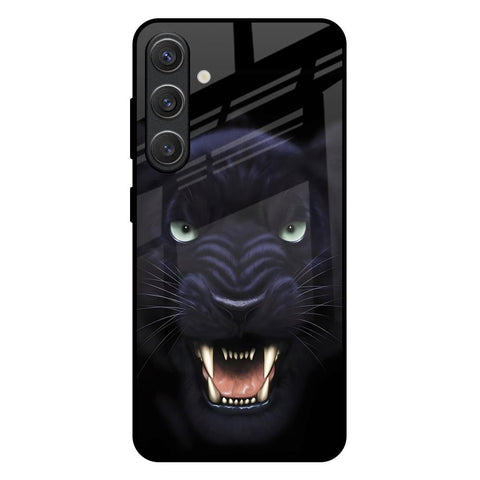 Angry Black Tiger Samsung Galaxy S25 Plus 5G Glass Back Cover Online