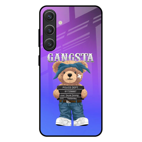 Gangsta Bear Samsung Galaxy S25 Plus 5G Glass Back Cover Online