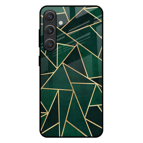 Abstract Green Samsung Galaxy S25 Plus 5G Glass Back Cover Online