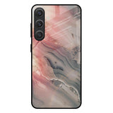 Pink And Grey Marble Samsung Galaxy S25 Plus 5G Glass Back Cover Online