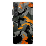 Camouflage Orange Samsung Galaxy S25 Plus 5G Glass Back Cover Online