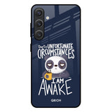 Struggling Panda Samsung Galaxy S25 Plus 5G Glass Back Cover Online