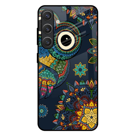 Owl Art Samsung Galaxy S25 Plus 5G Glass Back Cover Online