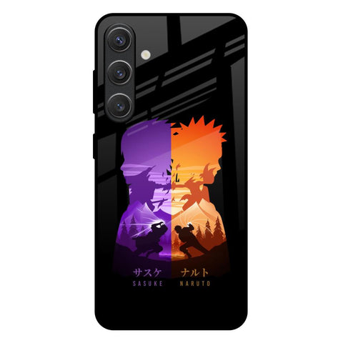 Minimalist Anime Samsung Galaxy S25 Plus 5G Glass Back Cover Online