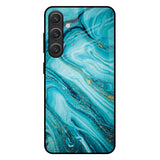 Ocean Marble Samsung Galaxy S25 Plus 5G Glass Back Cover Online