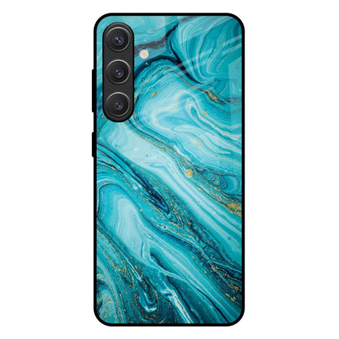 Ocean Marble Samsung Galaxy S25 Plus 5G Glass Back Cover Online