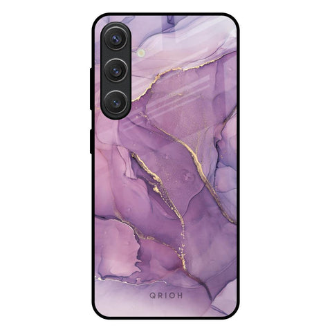 Purple Gold Marble Samsung Galaxy S25 Plus 5G Glass Back Cover Online