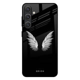 White Angel Wings Samsung Galaxy S25 Plus 5G Glass Back Cover Online