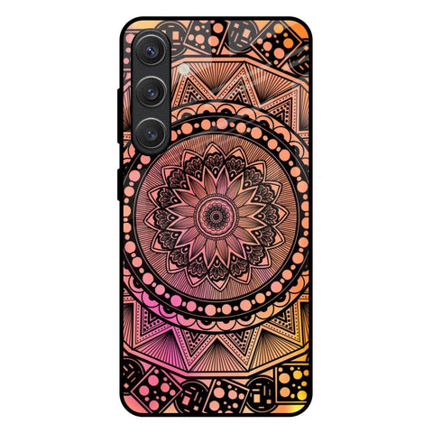 Floral Mandala Samsung Galaxy S25 Plus 5G Glass Back Cover Online