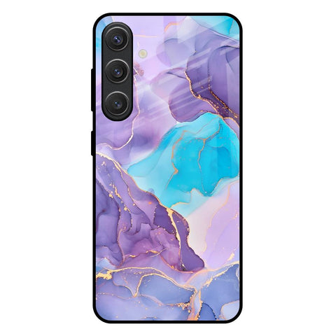 Alcohol ink Marble Samsung Galaxy S25 Plus 5G Glass Back Cover Online