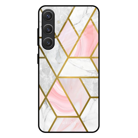 Geometrical Marble Samsung Galaxy S25 Plus 5G Glass Back Cover Online