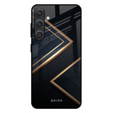 Sleek Golden & Navy Samsung Galaxy S25 Plus 5G Glass Back Cover Online