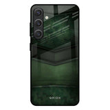 Green Leather Samsung Galaxy S25 Plus 5G Glass Back Cover Online