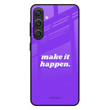 Make it Happen Samsung Galaxy S25 Plus 5G Glass Back Cover Online