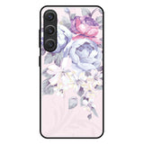 Elegant Floral Samsung Galaxy S25 Plus 5G Glass Back Cover Online