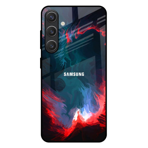 Brush Art Samsung Galaxy S25 Plus 5G Glass Back Cover Online