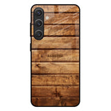 Wooden Planks Samsung Galaxy S25 Plus 5G Glass Back Cover Online