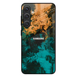 Watercolor Wave Samsung Galaxy S25 Plus 5G Glass Back Cover Online