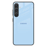 Pastel Sky Blue Samsung Galaxy S25 Plus 5G Glass Back Cover Online