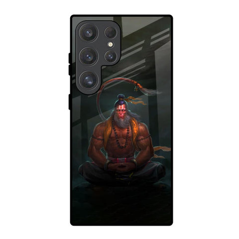 Lord Hanuman Animated Samsung Galaxy S25 Ultra 5G Glass Back Cover Online