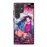 Radha Krishna Art Samsung Galaxy S25 Ultra 5G Glass Back Cover Online