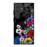 Rose Flower Bunch Art Samsung Galaxy S25 Ultra 5G Glass Back Cover Online