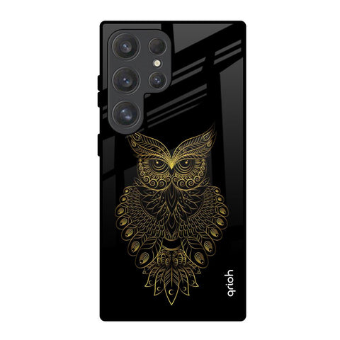 Golden Owl Samsung Galaxy S25 Ultra 5G Glass Back Cover Online