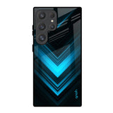 Vertical Blue Arrow Samsung Galaxy S25 Ultra 5G Glass Back Cover Online