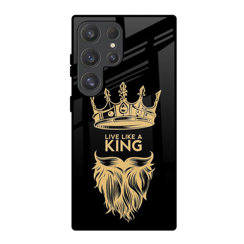 King Life Samsung Galaxy S25 Ultra 5G Glass Back Cover Online