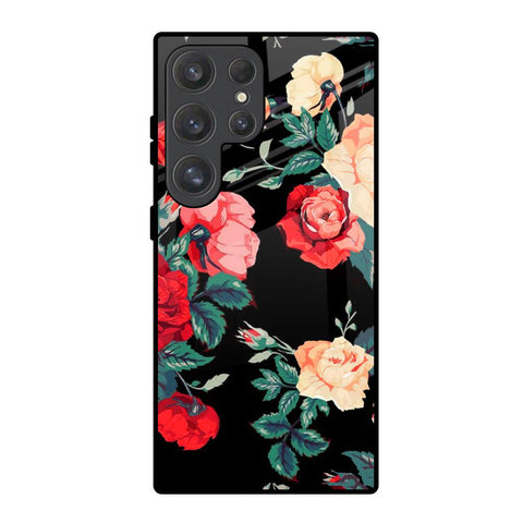 Floral Bunch Samsung Galaxy S25 Ultra 5G Glass Back Cover Online