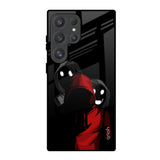 Shadow Character Samsung Galaxy S25 Ultra 5G Glass Back Cover Online