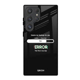 Error Samsung Galaxy S25 Ultra 5G Glass Back Cover Online