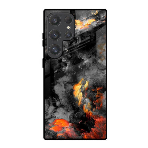 Lava Explode Samsung Galaxy S25 Ultra 5G Glass Back Cover Online