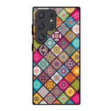 Multicolor Mandala Samsung Galaxy S25 Ultra 5G Glass Back Cover Online