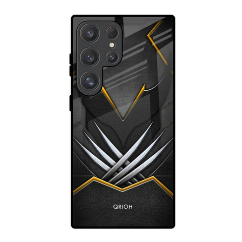 Black Warrior Samsung Galaxy S25 Ultra 5G Glass Back Cover Online