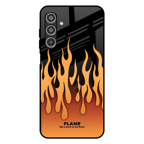 Fire Flame Samsung Galaxy A26 5G Glass Back Cover Online