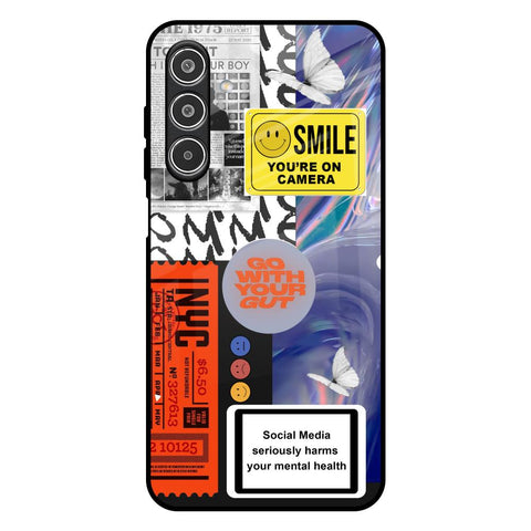 Smile for Camera Samsung Galaxy A26 5G Glass Back Cover Online